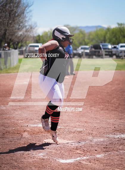Thumbnail 1 in Carlin vs Wells (NIAA Class 1A Northern Playoff Game 5) photogallery.