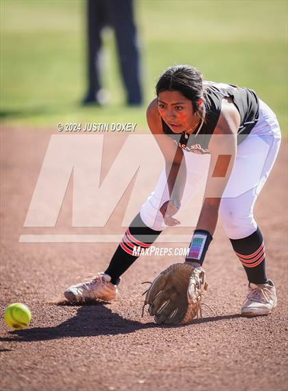 Thumbnail 1 in Carlin vs Wells (NIAA Class 1A Northern Playoff Game 5) photogallery.