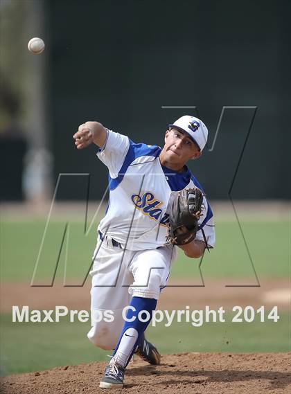Thumbnail 3 in Sahuarita vs. Cesar Chavez (Lancer Baseball Classic) photogallery.