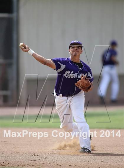 Thumbnail 1 in Sahuarita vs. Cesar Chavez (Lancer Baseball Classic) photogallery.