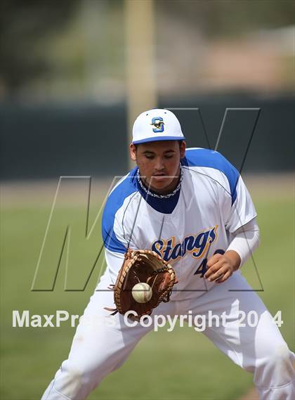 Thumbnail 2 in Sahuarita vs. Cesar Chavez (Lancer Baseball Classic) photogallery.