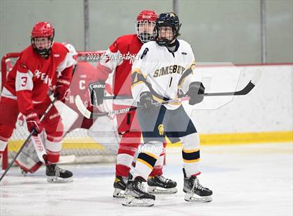 Thumbnail 3 in Greenwich vs. Simsbury (CIAC DI Quarterfinal) photogallery.