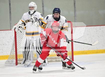 Thumbnail 1 in Greenwich vs. Simsbury (CIAC DI Quarterfinal) photogallery.