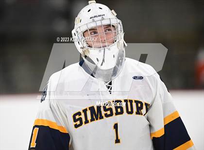 Thumbnail 3 in Greenwich vs. Simsbury (CIAC DI Quarterfinal) photogallery.