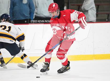 Thumbnail 2 in Greenwich vs. Simsbury (CIAC DI Quarterfinal) photogallery.
