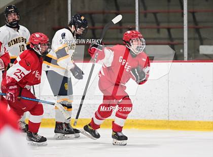 Thumbnail 2 in Greenwich vs. Simsbury (CIAC DI Quarterfinal) photogallery.