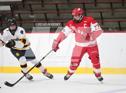 Thumbnail 2 in Greenwich vs. Simsbury (CIAC DI Quarterfinal) photogallery.