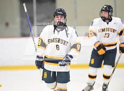 Thumbnail 1 in Greenwich vs. Simsbury (CIAC DI Quarterfinal) photogallery.