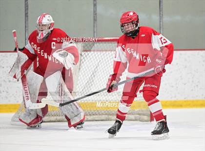 Thumbnail 2 in Greenwich vs. Simsbury (CIAC DI Quarterfinal) photogallery.