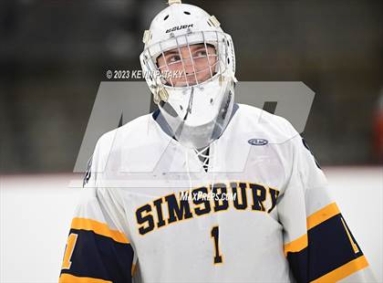 Thumbnail 2 in Greenwich vs. Simsbury (CIAC DI Quarterfinal) photogallery.