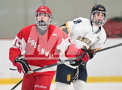 Thumbnail 1 in Greenwich vs. Simsbury (CIAC DI Quarterfinal) photogallery.