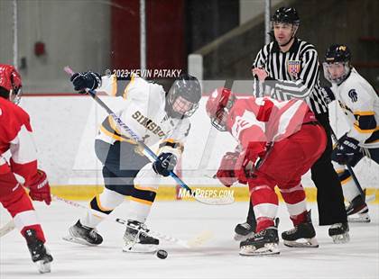 Thumbnail 1 in Greenwich vs. Simsbury (CIAC DI Quarterfinal) photogallery.