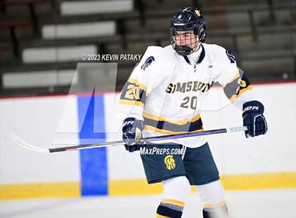 Thumbnail 3 in Greenwich vs. Simsbury (CIAC DI Quarterfinal) photogallery.