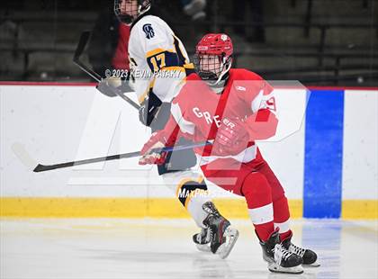 Thumbnail 1 in Greenwich vs. Simsbury (CIAC DI Quarterfinal) photogallery.