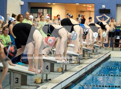 Thumbnail 1 in NCHSAA 1A/2A State Swimming Championship (Finals) photogallery.