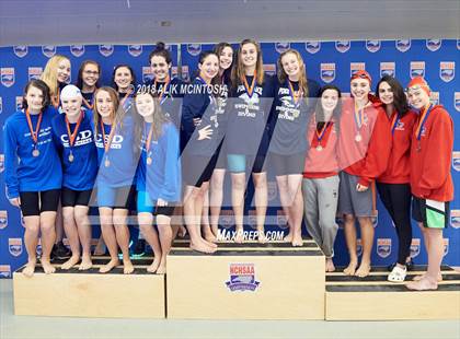 Thumbnail 3 in NCHSAA 1A/2A State Swimming Championship (Finals) photogallery.