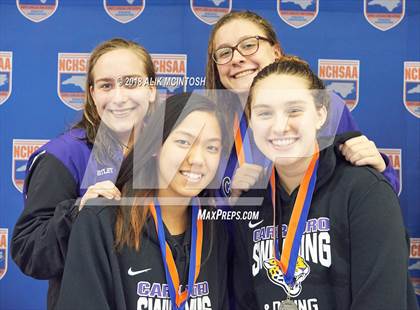Thumbnail 1 in NCHSAA 1A/2A State Swimming Championship (Finals) photogallery.