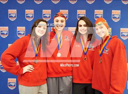 Thumbnail 3 in NCHSAA 1A/2A State Swimming Championship (Finals) photogallery.