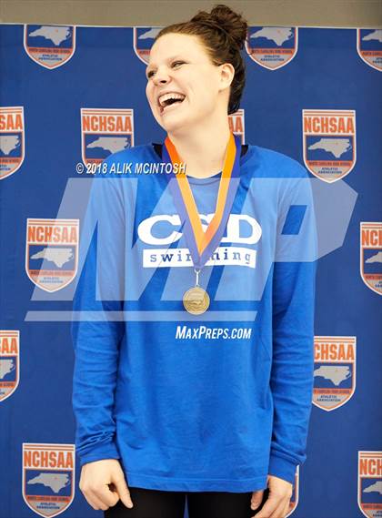Thumbnail 3 in NCHSAA 1A/2A State Swimming Championship (Finals) photogallery.