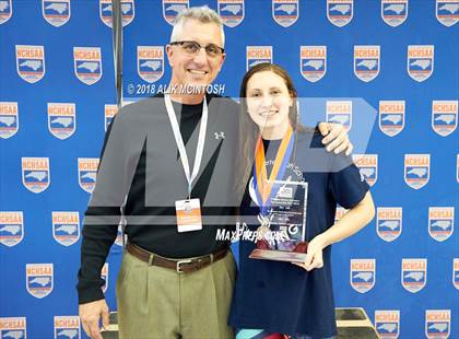 Thumbnail 3 in NCHSAA 1A/2A State Swimming Championship (Finals) photogallery.