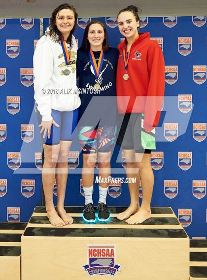 Thumbnail 1 in NCHSAA 1A/2A State Swimming Championship (Finals) photogallery.