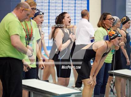 Thumbnail 1 in NCHSAA 1A/2A State Swimming Championship (Finals) photogallery.