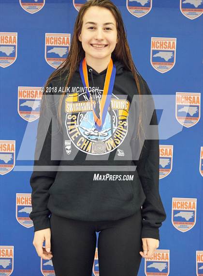 Thumbnail 3 in NCHSAA 1A/2A State Swimming Championship (Finals) photogallery.