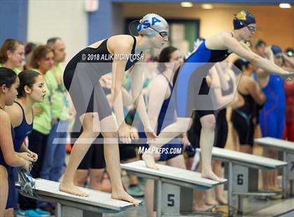 Thumbnail 2 in NCHSAA 1A/2A State Swimming Championship (Finals) photogallery.