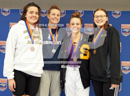 Thumbnail 2 in NCHSAA 1A/2A State Swimming Championship (Finals) photogallery.