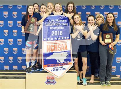 Thumbnail 2 in NCHSAA 1A/2A State Swimming Championship (Finals) photogallery.