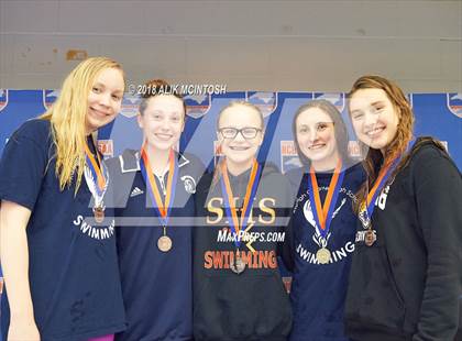 Thumbnail 1 in NCHSAA 1A/2A State Swimming Championship (Finals) photogallery.