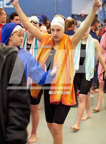 Thumbnail 2 in NCHSAA 1A/2A State Swimming Championship (Finals) photogallery.