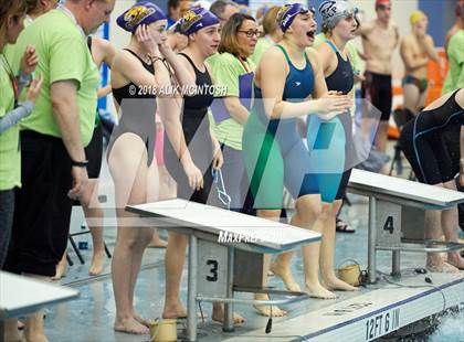 Thumbnail 3 in NCHSAA 1A/2A State Swimming Championship (Finals) photogallery.