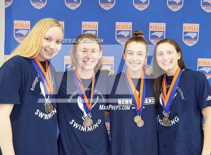 Thumbnail 1 in NCHSAA 1A/2A State Swimming Championship (Finals) photogallery.