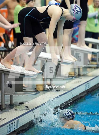 Thumbnail 1 in NCHSAA 1A/2A State Swimming Championship (Finals) photogallery.