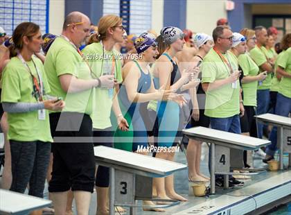 Thumbnail 2 in NCHSAA 1A/2A State Swimming Championship (Finals) photogallery.