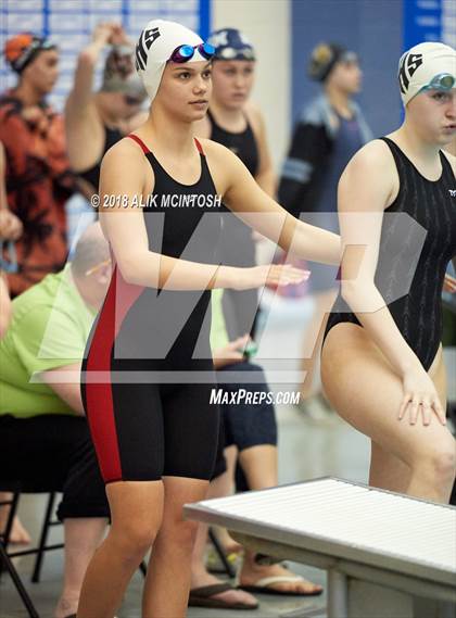 Thumbnail 1 in NCHSAA 1A/2A State Swimming Championship (Finals) photogallery.