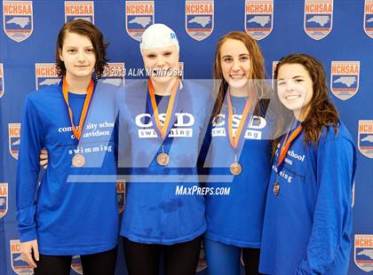 Thumbnail 2 in NCHSAA 1A/2A State Swimming Championship (Finals) photogallery.
