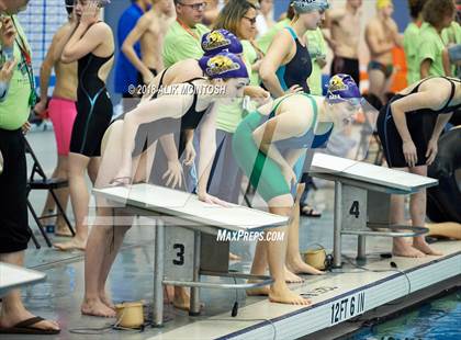 Thumbnail 1 in NCHSAA 1A/2A State Swimming Championship (Finals) photogallery.