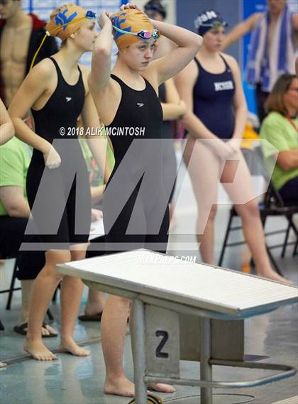 Thumbnail 3 in NCHSAA 1A/2A State Swimming Championship (Finals) photogallery.
