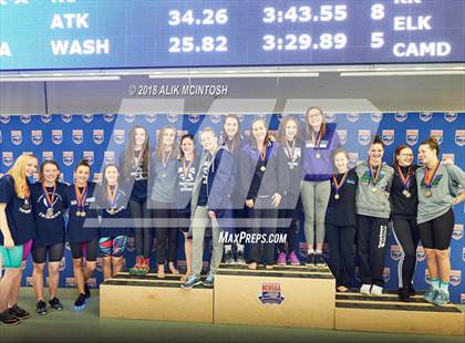 Thumbnail 1 in NCHSAA 1A/2A State Swimming Championship (Finals) photogallery.