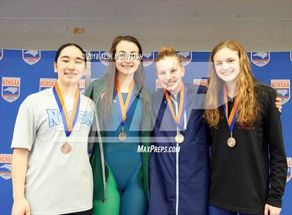 Thumbnail 1 in NCHSAA 1A/2A State Swimming Championship (Finals) photogallery.