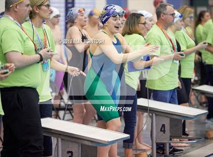 Thumbnail 3 in NCHSAA 1A/2A State Swimming Championship (Finals) photogallery.