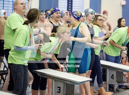 Thumbnail 2 in NCHSAA 1A/2A State Swimming Championship (Finals) photogallery.