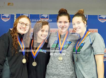 Thumbnail 2 in NCHSAA 1A/2A State Swimming Championship (Finals) photogallery.