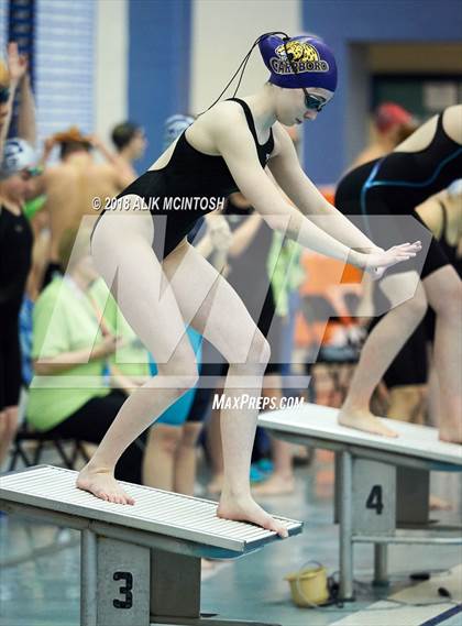 Thumbnail 3 in NCHSAA 1A/2A State Swimming Championship (Finals) photogallery.