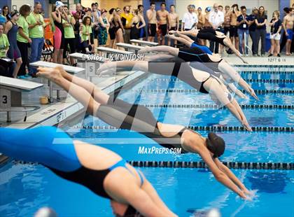 Thumbnail 2 in NCHSAA 1A/2A State Swimming Championship (Finals) photogallery.