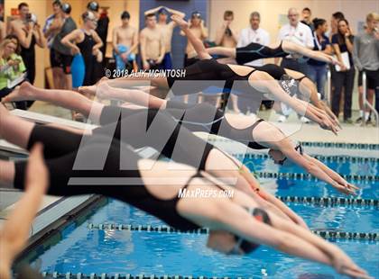 Thumbnail 3 in NCHSAA 1A/2A State Swimming Championship (Finals) photogallery.