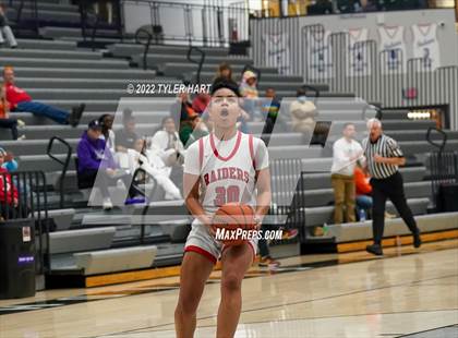 Thumbnail 3 in Columbus East vs. Bolingbrook (Sneakers for Santa Shootout) photogallery.