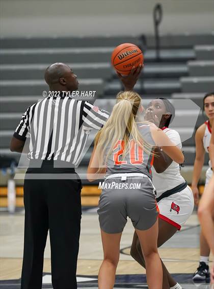Thumbnail 3 in Columbus East vs. Bolingbrook (Sneakers for Santa Shootout) photogallery.